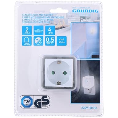 Grundig Nattlampa med uttag