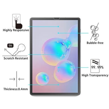 Tempererat glasskärmskydd för Galaxy Tab A 8.0 2019 / T295 / T290