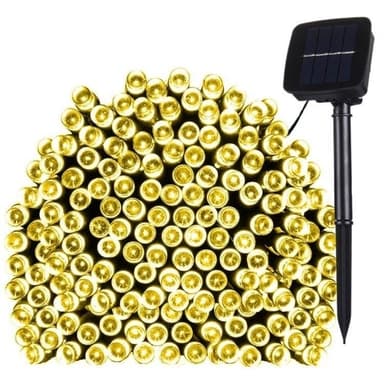 Solcellsbelysning LED Slinga 17m 100st lampor