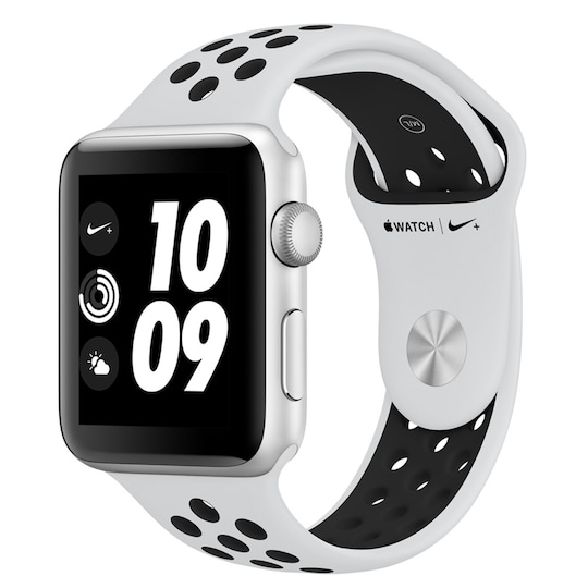 Apple Watch Series 3 Nike+ 42 mm (silver/svart band)