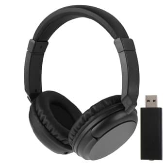 Trådlösa Hi-Fi stereoheadset - FM &  Volymkontroll