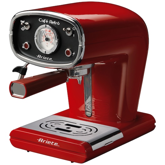 Ariete Café Retro espressomaskin 138830 (röd)