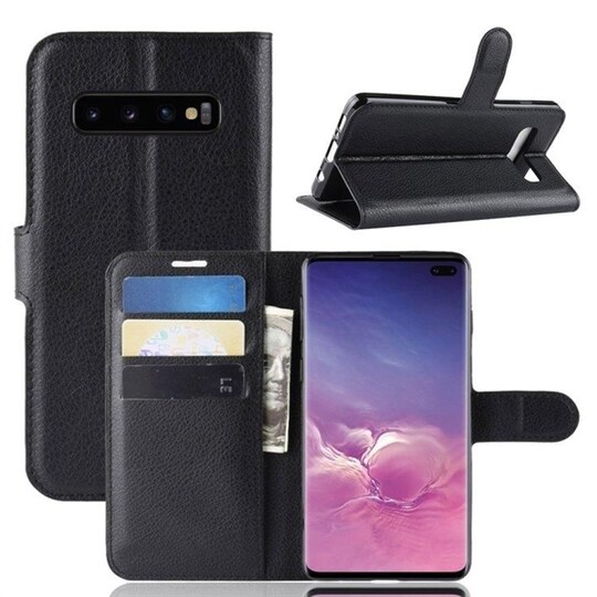 Fodral med hållare & Kreditkort Samsung Galaxy S10 Plus