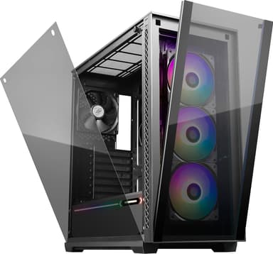 Deepcool Matrexx 70 RGB svart datorchassi