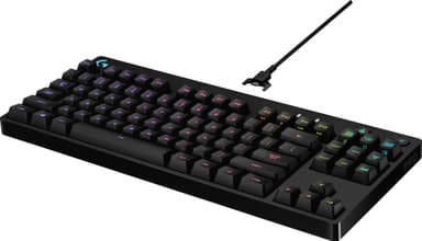 Logitech Pro tangentbord gaming (GX Blue-switchar)