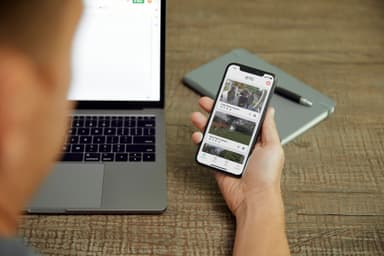 Arlo Pro 3 trådlös övervakningskamera 2K QHD  (2-pack)
