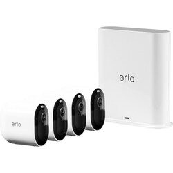 Arlo Pro 3 trådlös övervakningskamera 2K QHD  (4-pack)
