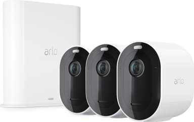 Arlo Pro 3 trådlös övervakningskamera 2K QHD  (3-pack)