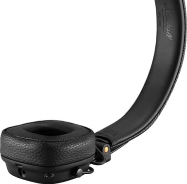 Marshall Major III Voice trådlösa on-ear hörlurar (svart)