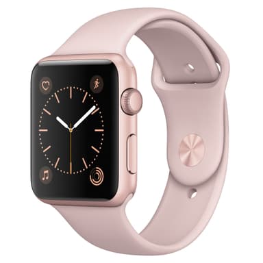 Apple Watch Series 1 Sport 42 mm (rosa guld/rosa)