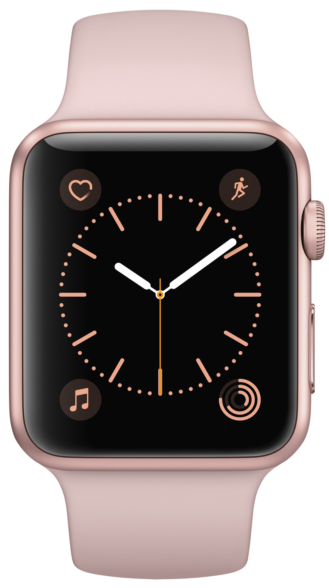 Apple Watch Series 1 Sport 42 mm (rosa guld/rosa)