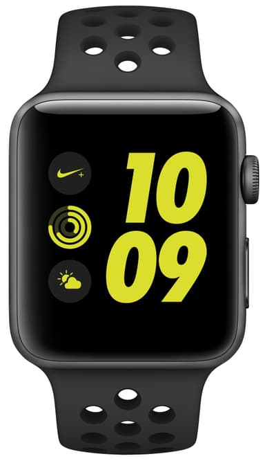 Apple Watch Series 2 Nike+ 42mm rymdgrå svart armband