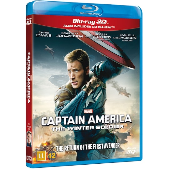 Captain America 2: The Winter Soldier (3D + Blu-ray)