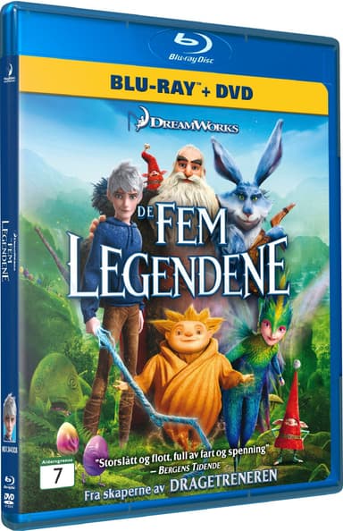 De fem Legenderna (Blu-ray + DVD)