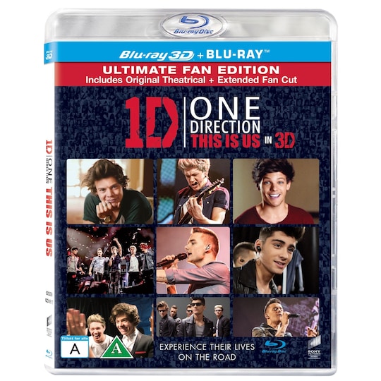 One Direction - This Is Us (3D Blu-ray + Blu-ray)