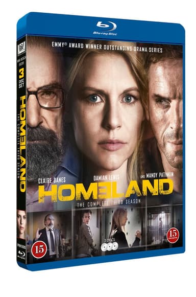 Homeland - Säsong 3 (Blu-ray)