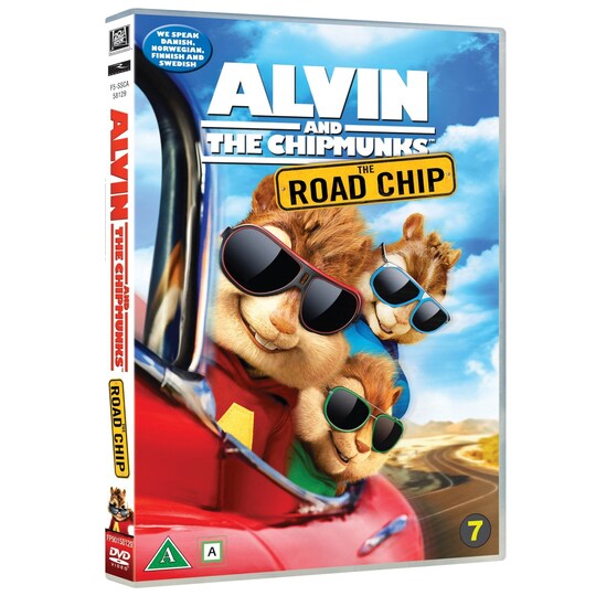 Alvin och Gänget 4 - Gasen i botten (DVD)