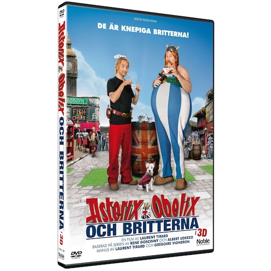 Asterix & Obeilx och Britterna (DVD)