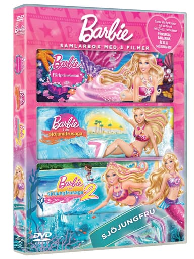 Barbie - Sjöjungfru Box (DVD)