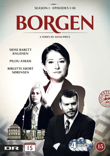 Borgen - Säsong 1 (DVD)