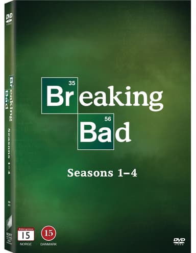 Breaking Bad - Säsong 1-4 (DVD)
