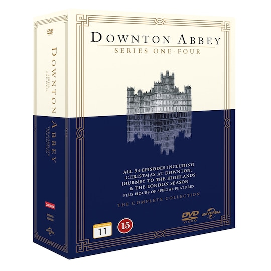 Downton Abbey - Säsong 1-4 Complete Collection (DVD)