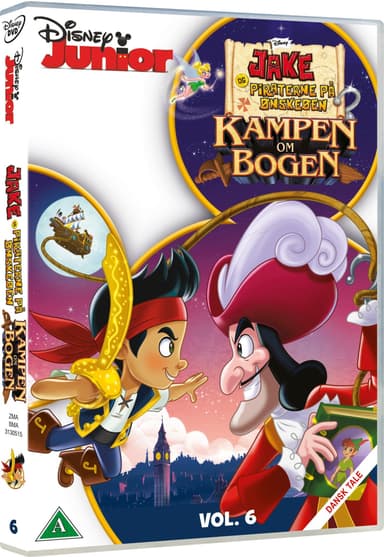 Jake och Piraterna - Kampen om boken volym 6 (DVD)