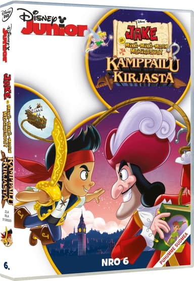 Jake och Piraterna - Kampen om boken volym 6 (DVD)