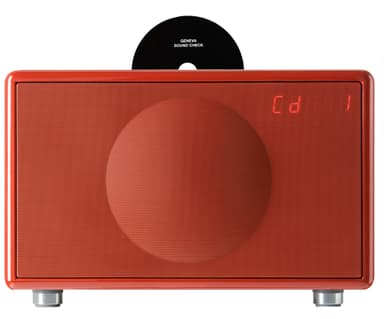 Geneva Model L Wireless DAB+ Radio (röd)
