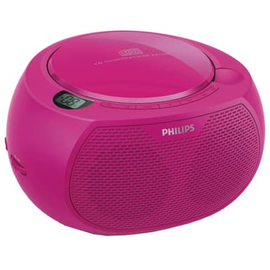 Philips Bärbar CD-spelare AZ100 (rosa)