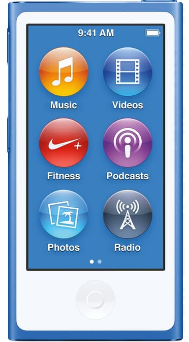 iPod nano 8 16 GB (blå)