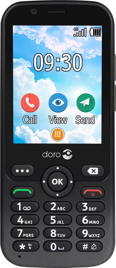 Doro 7011 mobiltelefon (grafit)