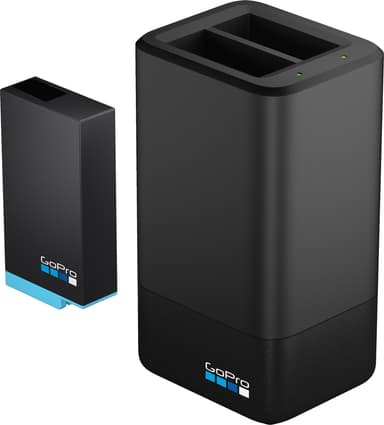 GoPro Max dubbel batteriladdare