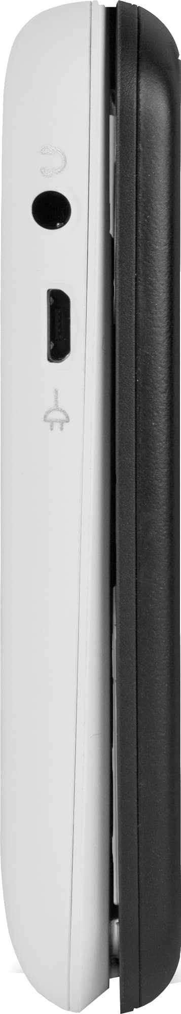 Doro 6621 mobiltelefon (svart/vit)