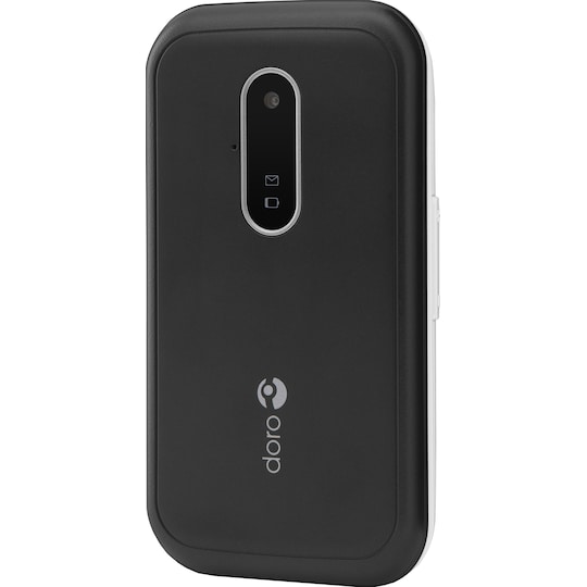 Doro 6621 mobiltelefon (svart/vit)