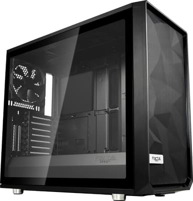 Fractal Design Meshify S2 PC-chassi (svart/mörkt glas)