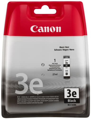 Canon Bläckpatron BCI-3e Svart