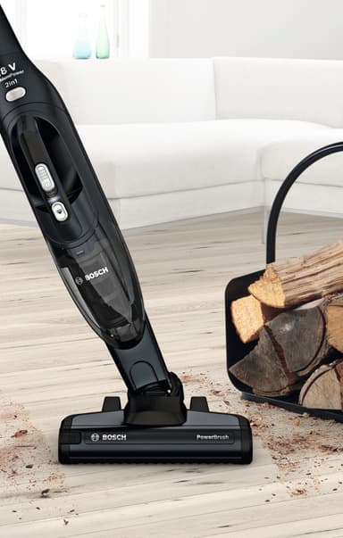 Bosch Readyy'y sladdlös skaftdammsugare (svart)
