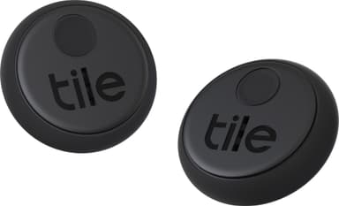 Tile Sticker tracker 2-pack (svart)
