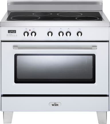 Witt fristående induktionsspis WICN90LB (vit)
