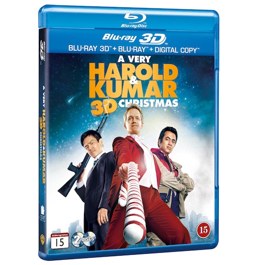 A very Harold & Kumar Christmas (3D Blu-ray + Blu-ray)