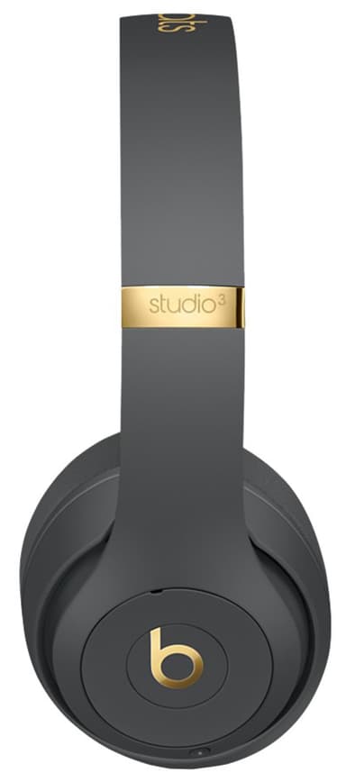 Beats Studio3 trådlösa around-ear hörlurar (grå)