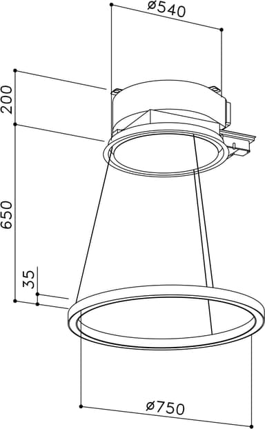Witt Halo köksfläkt