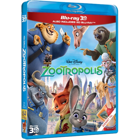Zootropolis - Disney klassiker 54 (3D Blu-ray)