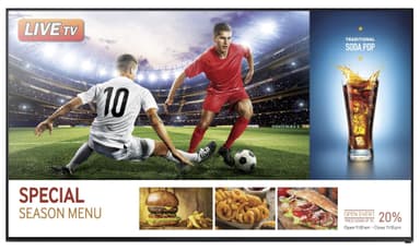 Samsung 55" Signage LED Smart-TV LH55RHEELGW