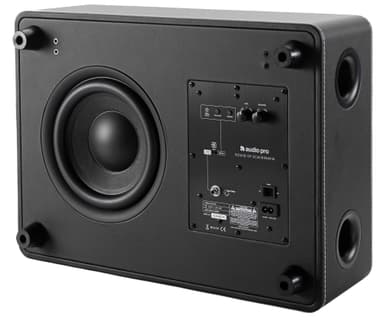 Audio Pro LV SUB Flat Subwoofer (svart)