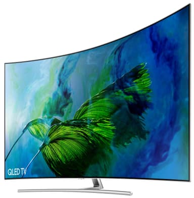 Samsung Curved 75" Q8C QLED 4K UHD Smart TV QE75Q8CAMT