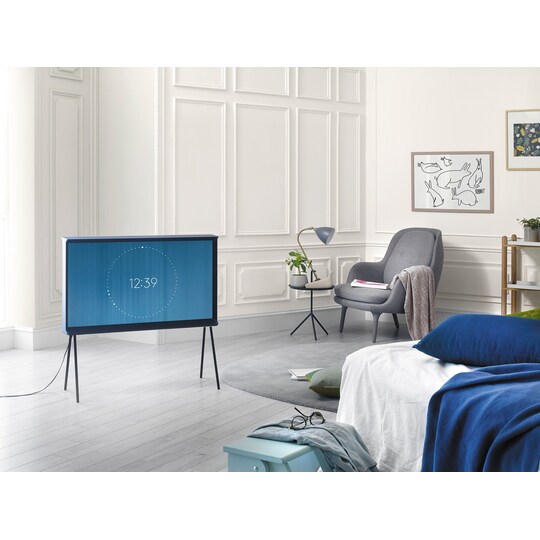 Samsung Serif 40" 4K UHD Smart TV UE40LS001C (blå)