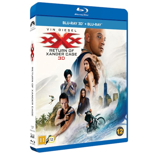xXx: Return of Xander Cage (3D Blu-ray)