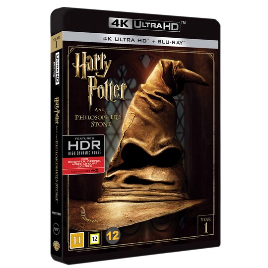 Harry Potter och de vises sten (4K UHD)